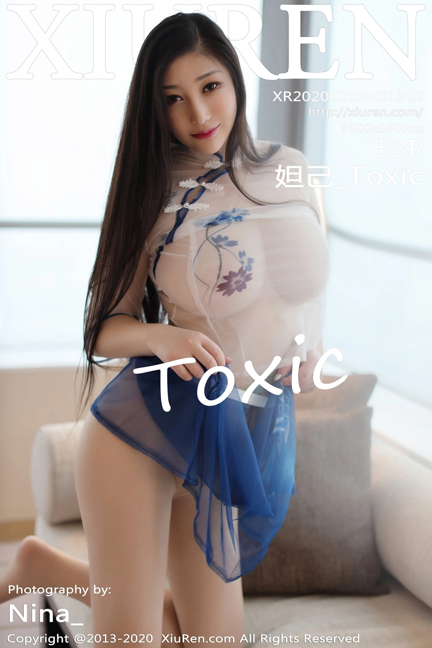 [XiuRen秀人网]No.1902_女神妲己_Toxic心愿旅拍私房情趣薄纱秀傲人豪乳喷血诱惑写真63P-秀人网 - XiuRen.Pro
